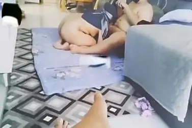 Tante Jilbab Biru Mata Ditutup Gaya WOT Viral 2026